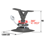 Утка (Кнехт) швартовая быстросъемная без основания (10269555)