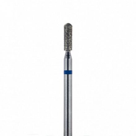 КМИЗ Фреза алмазная 140 023 - Цилиндр закругленный (синяя)