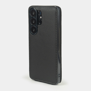 Чехол для Samsung Galaxy S26 Ultra Robert Теленок Черный мат