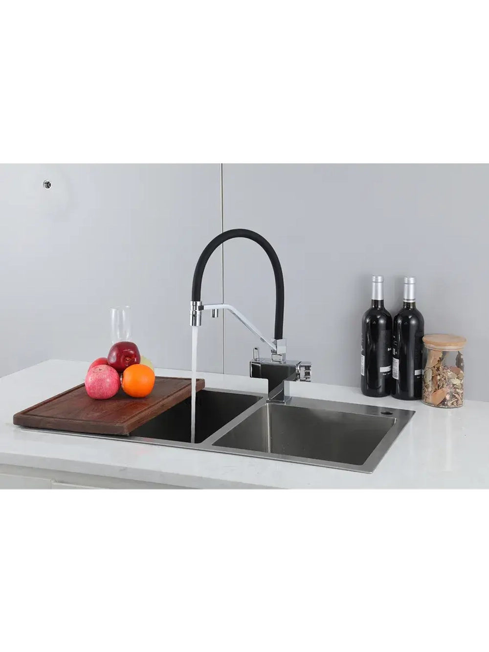 Смеситель для кухни с подключением к фильтру Gappo G4395-60