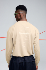 Лонгслив Nothomme Blue Monte Universe Reflective Print "Sandstone"