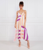 Платье LONG DRESS IUPIT Silvian Heach - розовый(CVP23008VE)