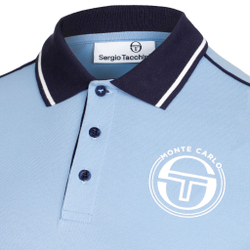 Мужское теннисное поло Sergio Tacchini Ranking Staff Polo Men - Blue, Dark Blue