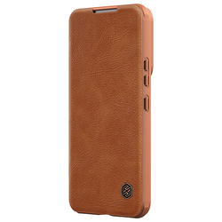 Кожаный чехол-книжка Nillkin Leather Qin Pro для Samsung Galaxy S22 Plus