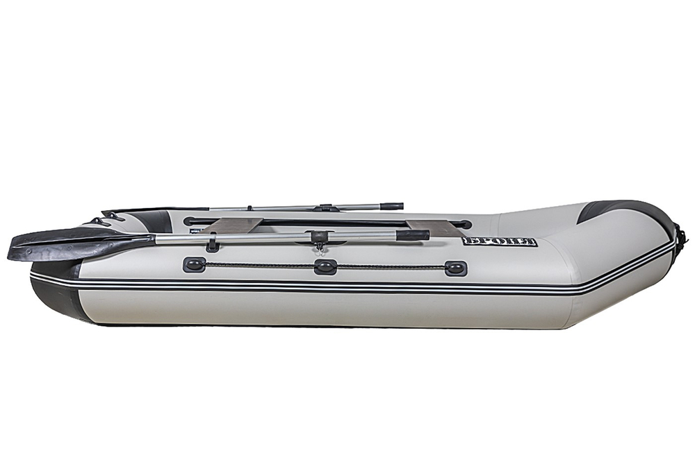 Броня-260 M белый-черный (лодка ПВХ с усилением)