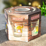 Набор 7 предметов (6 стопок 50мл, пепельница) Приколы