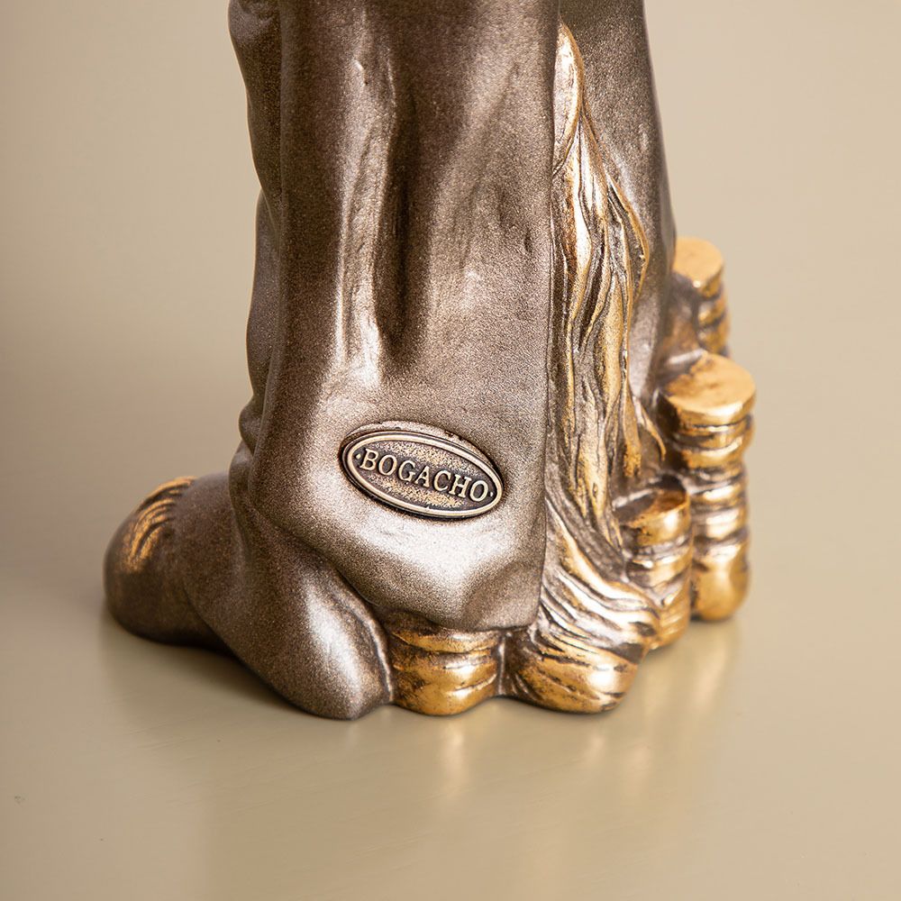 Скульптура Конь Оскар Бронза