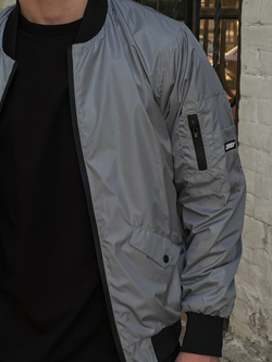 Бомбер ZRD Basic Серый