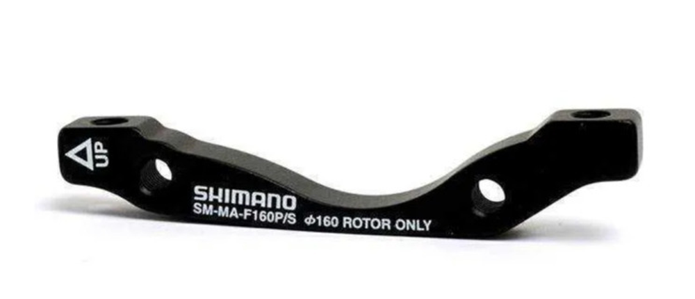 Адаптер диск торм Shimano, F160P/S, болт (2шт), стоп. кольца (2шт) (10013160/260421/0244218, Япония)