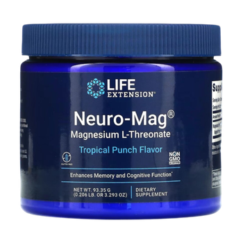 Life Extension Neuro - Mag magnesium L-Treonate 93,35 grams , Магний