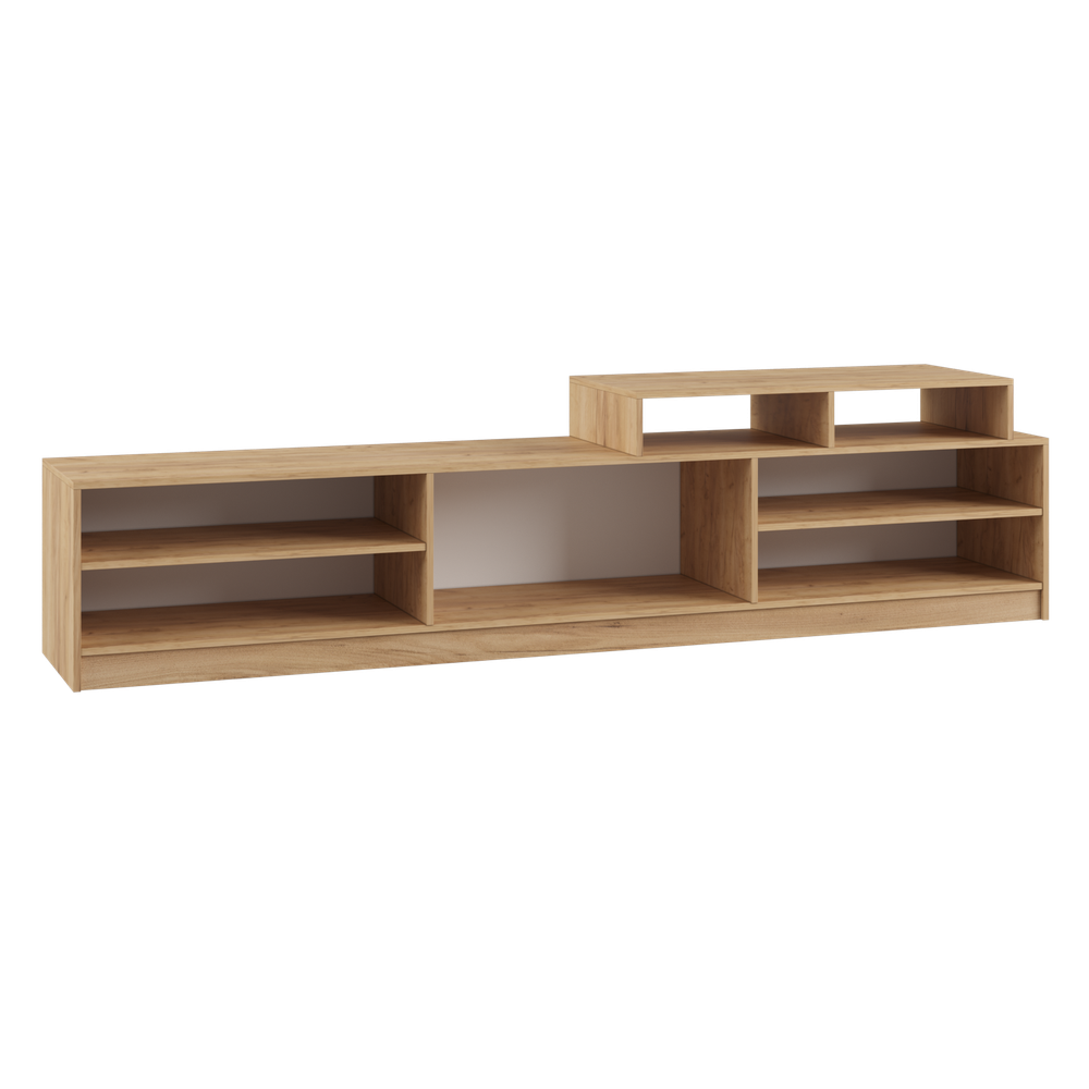 МС Мадера Гостиная ТМ (тумба) (корпус лдсп дуб крафт золотой, фасады лдсп белый)