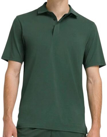 Мужское теннисное поло Wilson League - зеленый