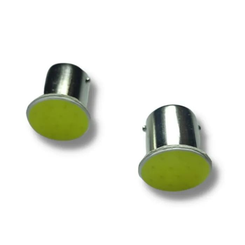 Автомобильная LED лампа габаритная светодиодная P21W, белый свет, 12 V (2 шт. в комплекте)