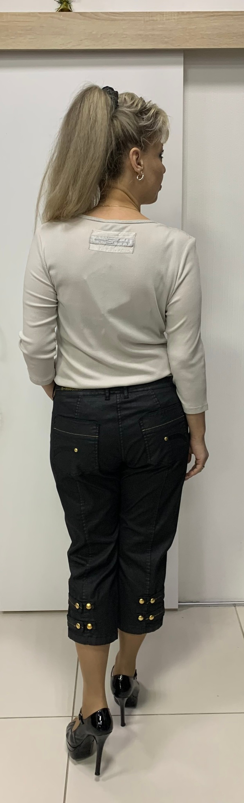 Капри с "напылением" и отстрочкой Sportalm Австрия