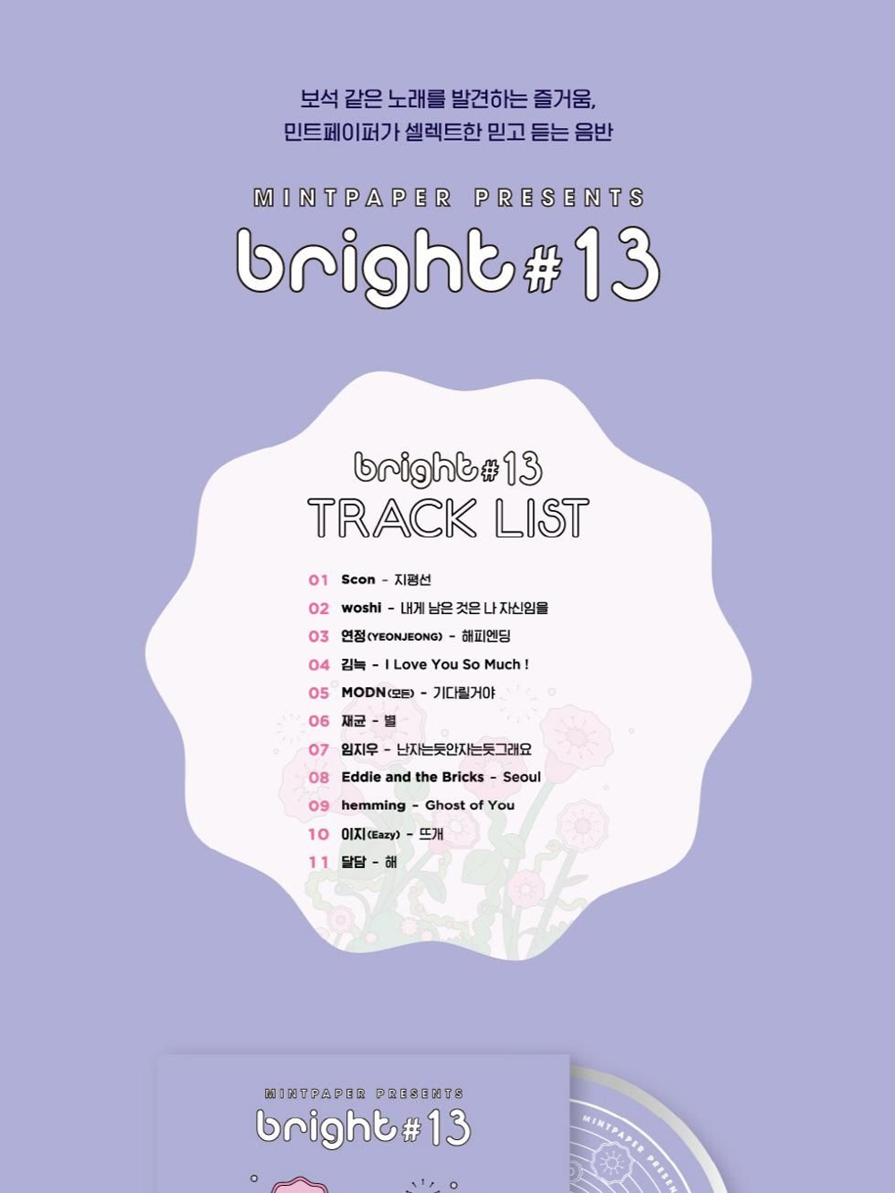 Альбом MINT PAPER PRESENTS - BRIGHT #13