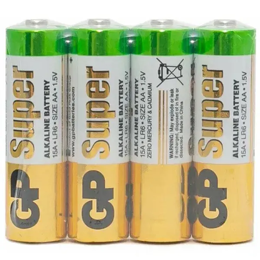 Батарейка LR 6 GP Super G-Tech б/б 4S (96/384)