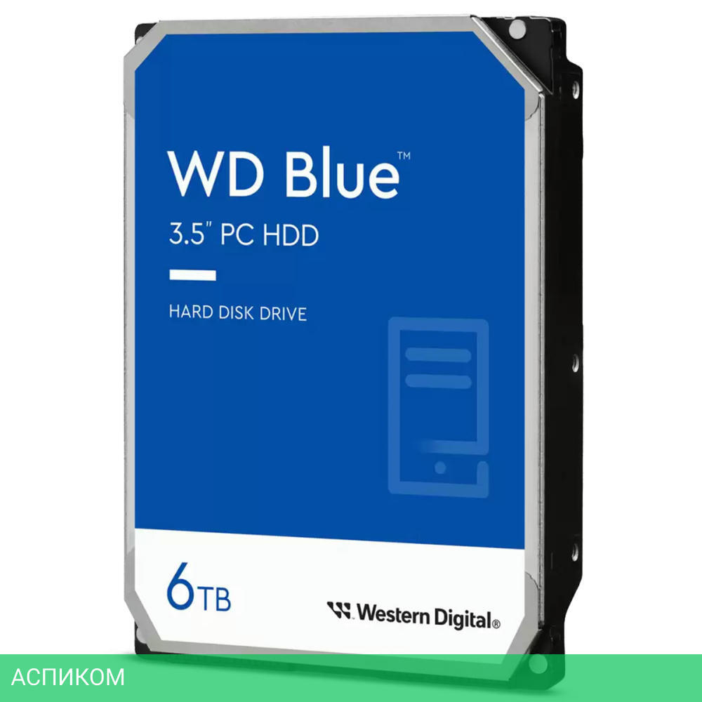 Жесткий диск WD Blue 6TB (WD60EZAX)