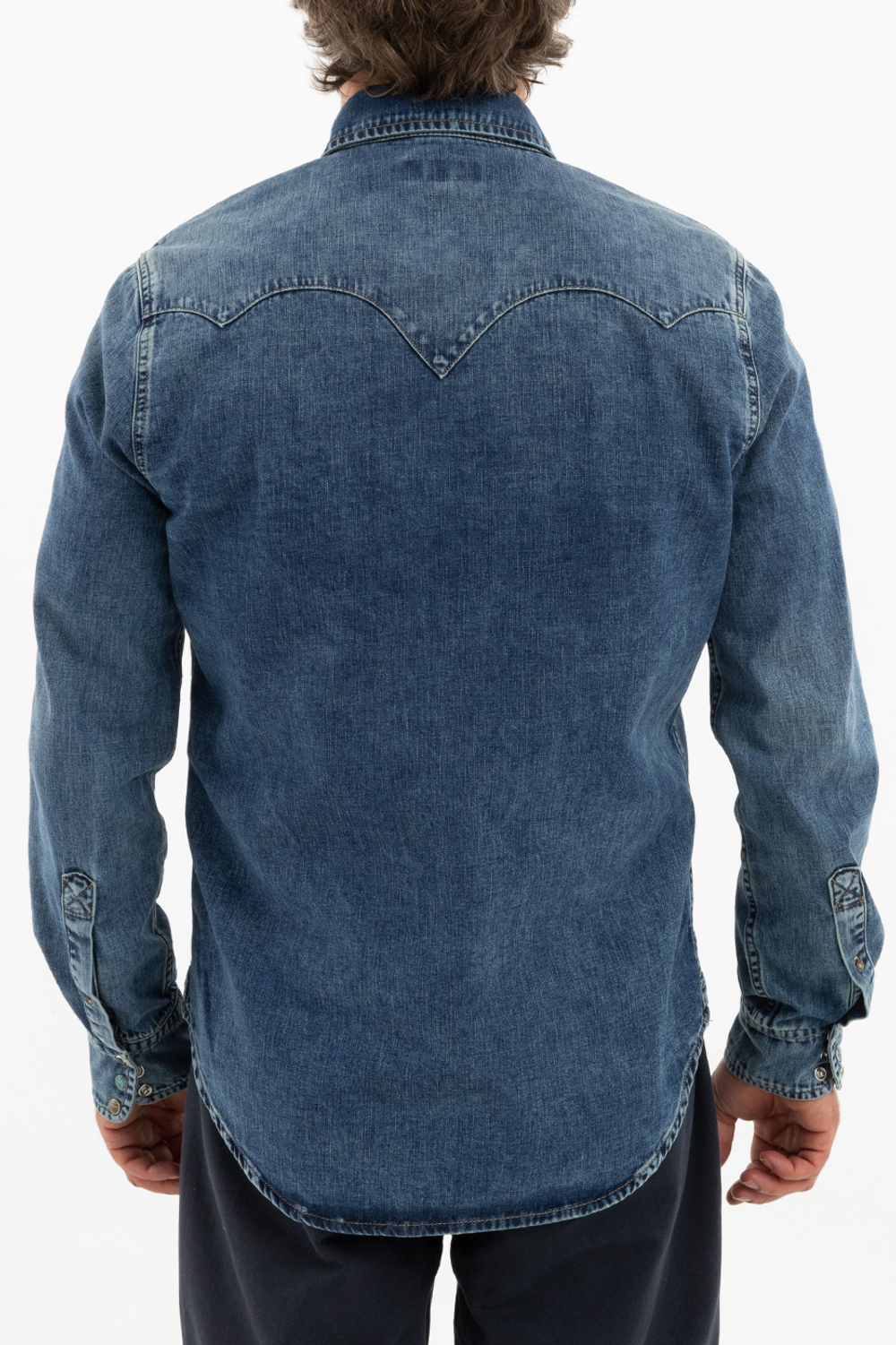 ДЖИНСОВАЯ РУБАШКА