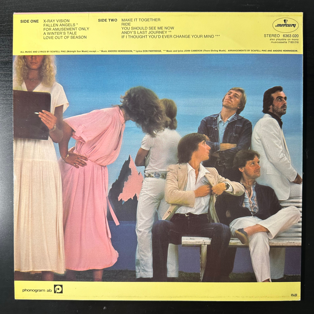 Scafell Pike ‎– X-Ray Vision (Швеция 1978г.)