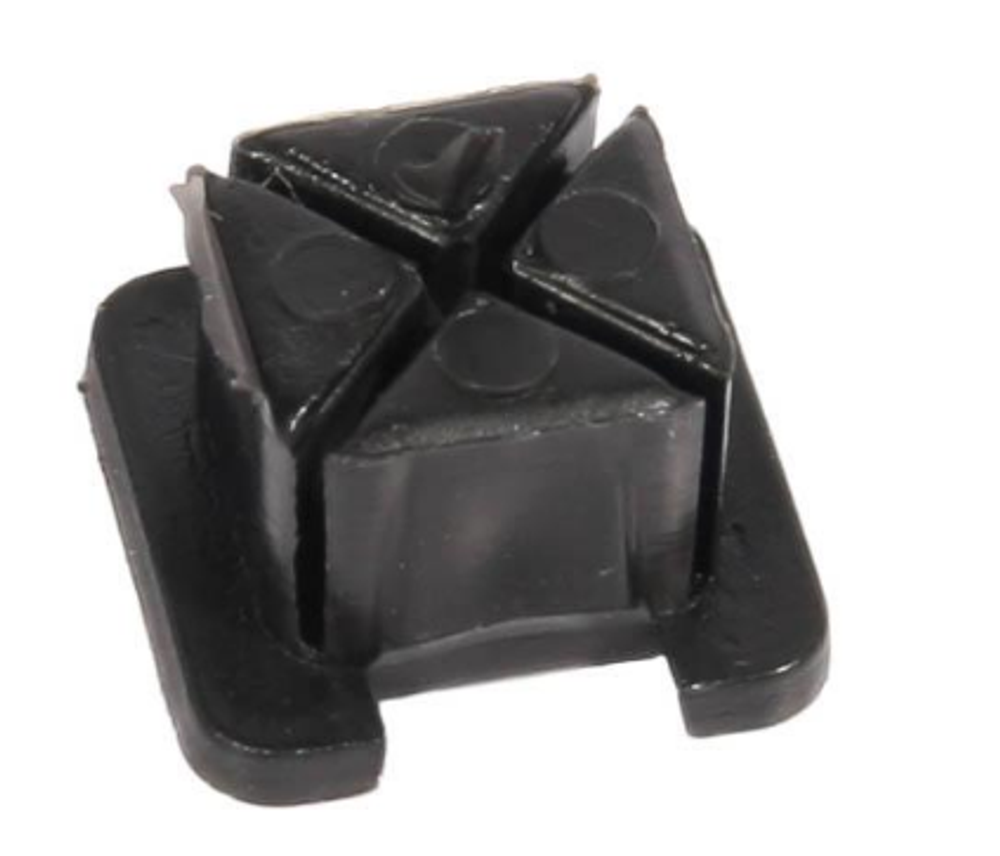 Клипса под саморез защиты 2108-5004286 квадрат (100шт) пластик