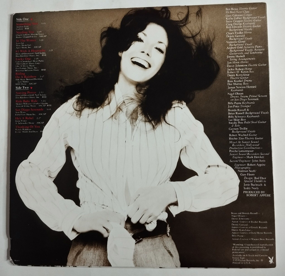 Винтажная виниловая пластинка LP Barbi Benton Something New (USA 1976)