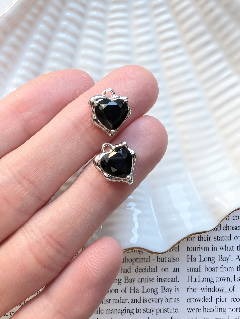 Подвеска асимметрия черная