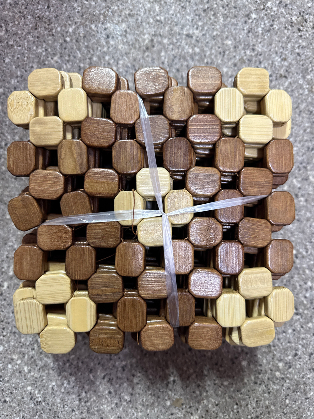 Подставка бамбук круглая ST-5825