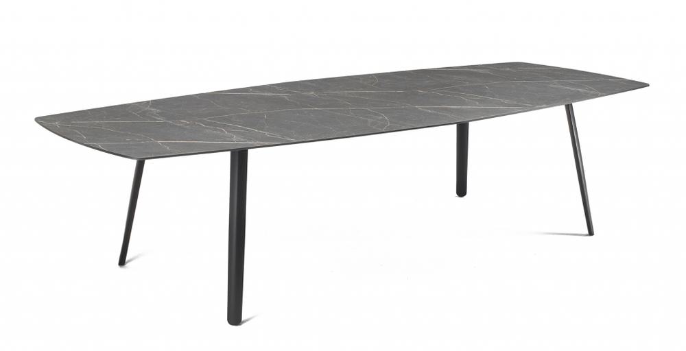 Стол ламинированный Scab Design Squid, черный, черный мрамор Сахара