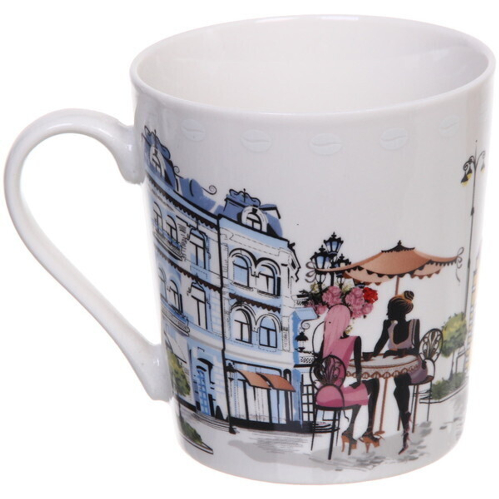 Кружка керамическая 420мл «Ночные города»