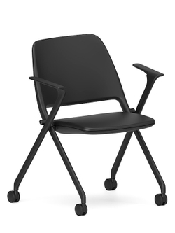 ZEN стул 4 ноги с колесами складной