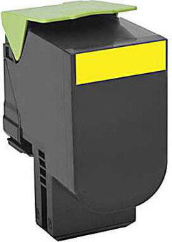 Lexmark 80C0S40 тонерный картридж Подлинный Желтый 1 шт