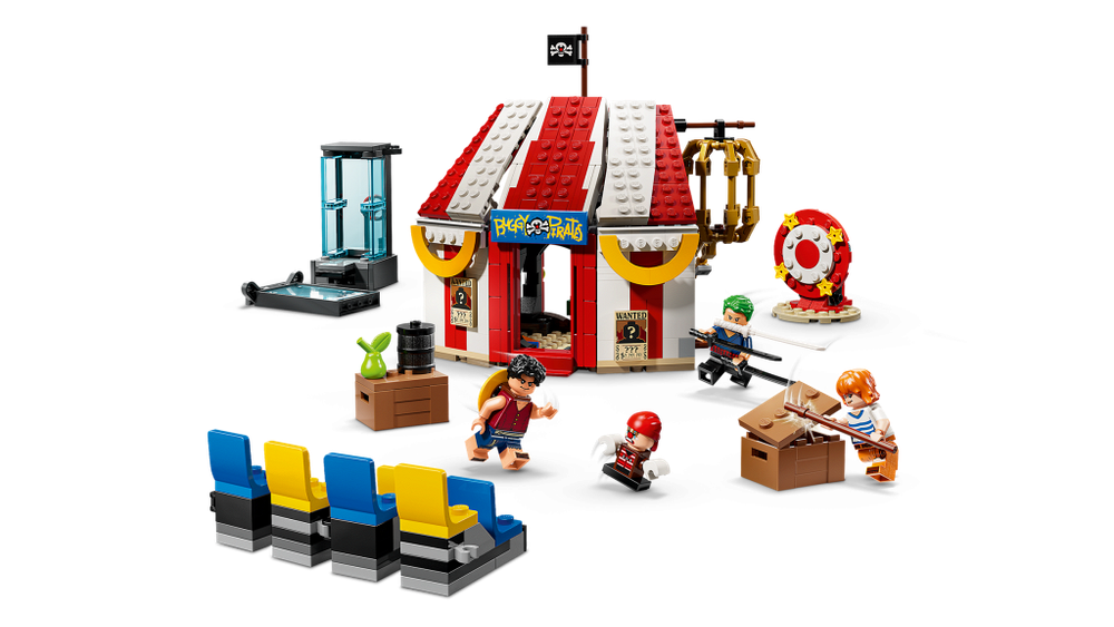Конструктор LEGO One Piece 75637 лего «Цирковой шатер клоуна Багги» для детей 8+