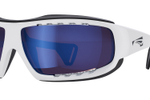 Спортивные очки LiP Typhoon / Gloss White - Black / Zeiss / PA Polarized / Pacific Blue Lens