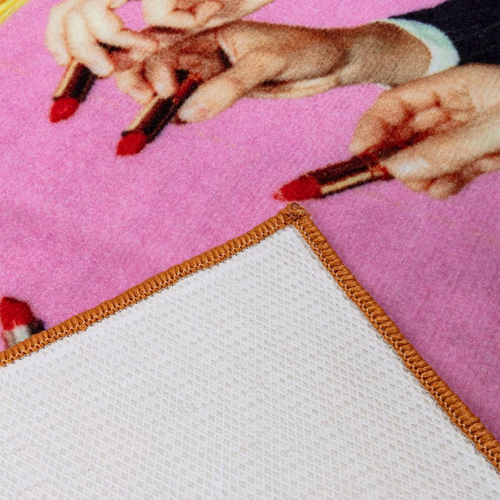 Коврик Lipstick Pink