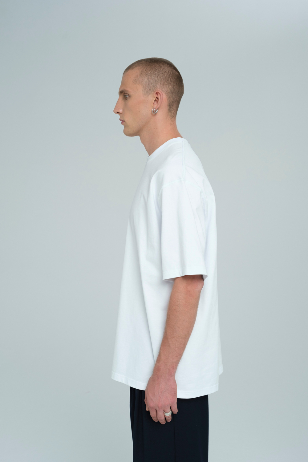 Футболка оверсайз | white