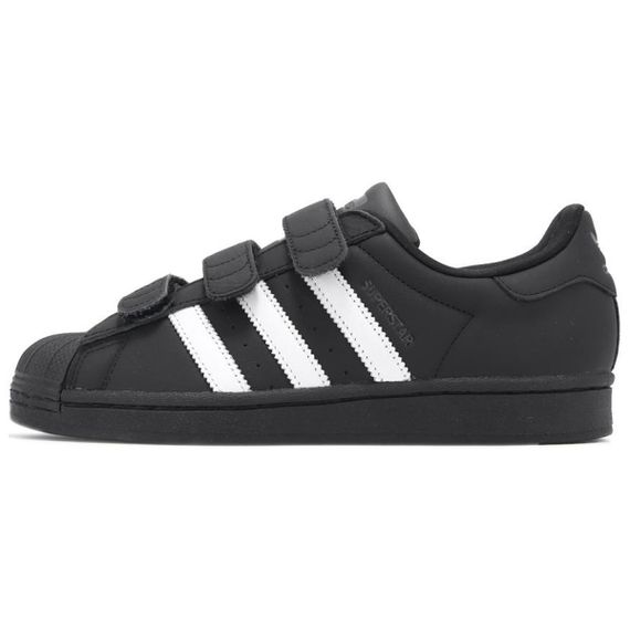 adidas originals SUPERSTAR CF Кроссовки для скейтбординга Низкие Кроссовки Черные Унисекс