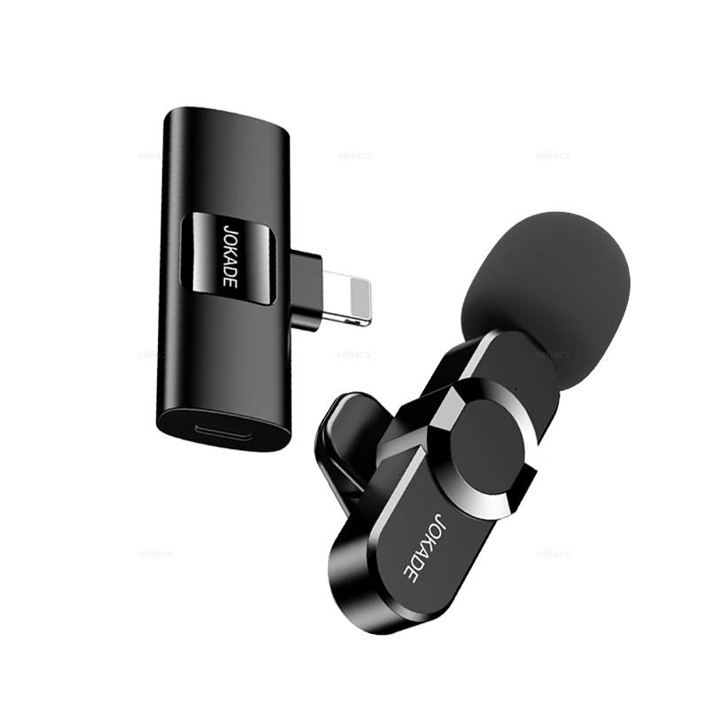 Беспроводной петличный микрофон Jokade JD057 для Lightning (black)