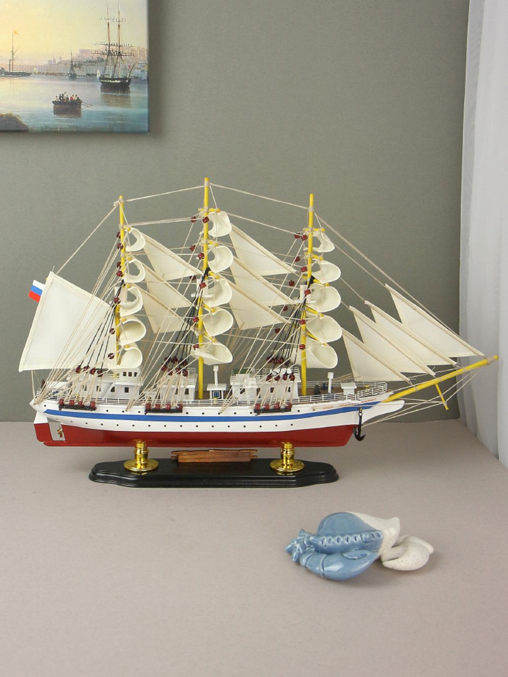 Meteor Lights Модель парусника Мир, 52 см