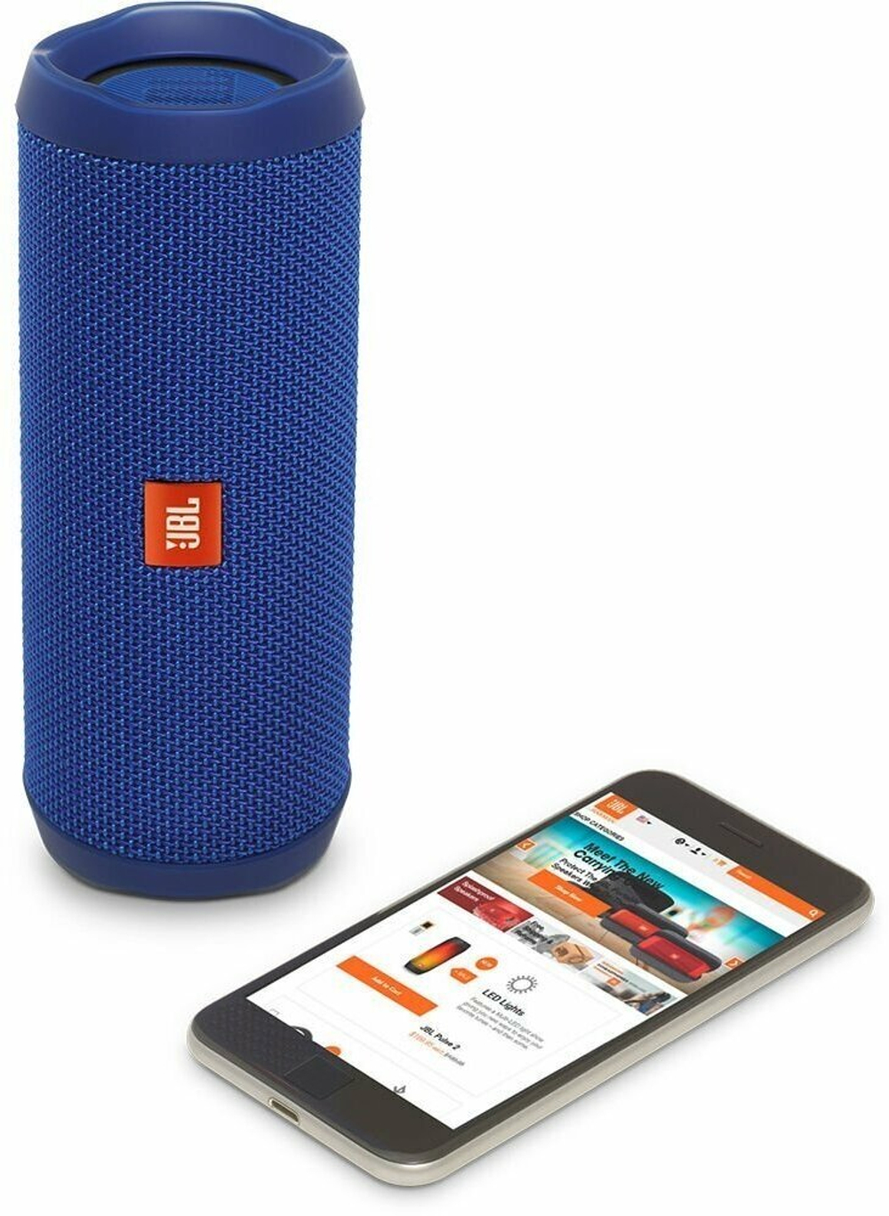 Портативная акустика JBL Flip 4 Blue  (синий)