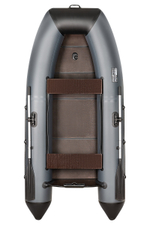 Поход 290TK серый + BST 36 L (комплект лодка + электромотор)