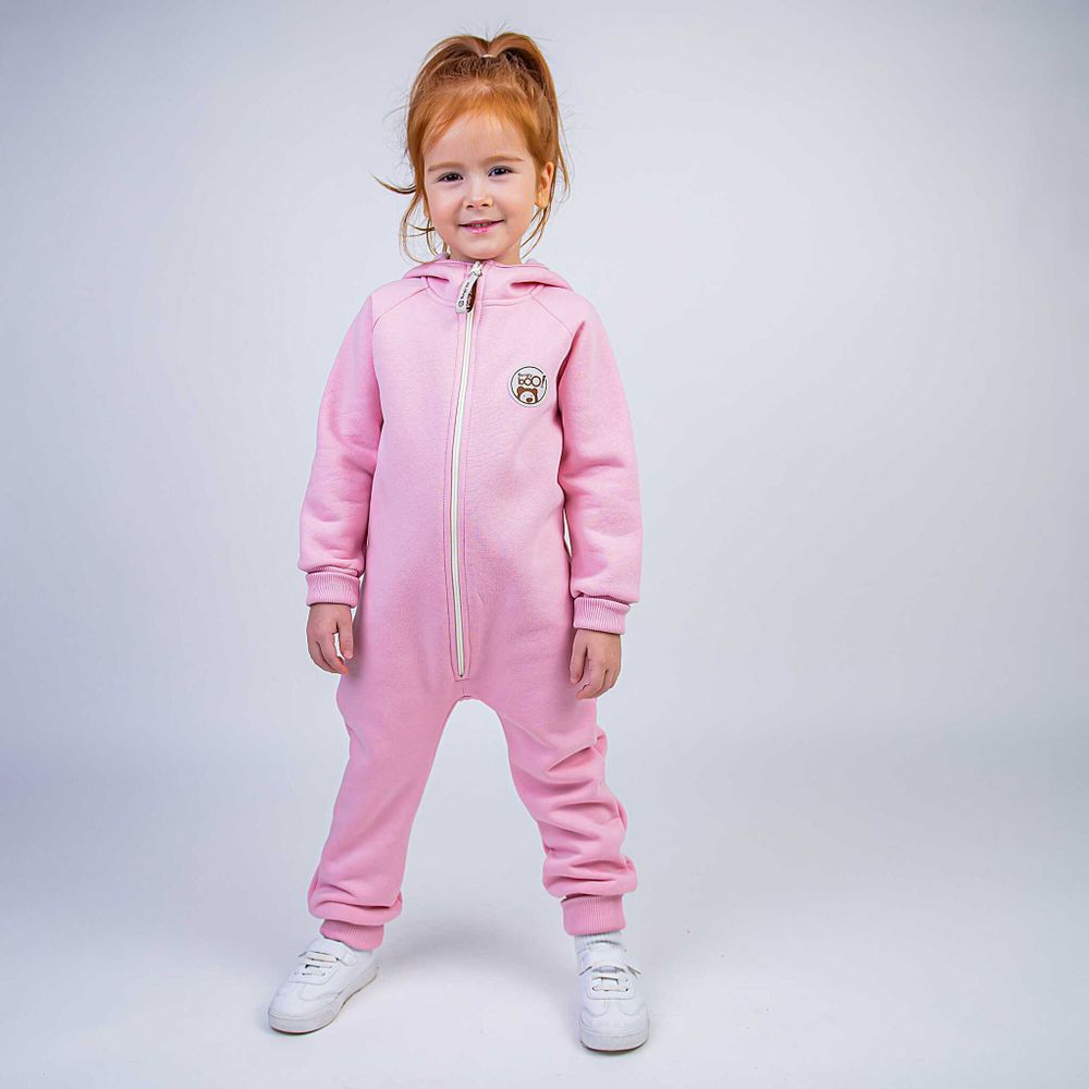 Комбинезон с клапаном "Пудра" утепленный