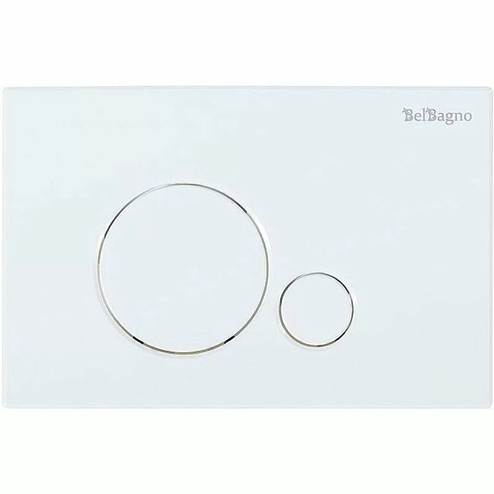 Инсталляция для унитаза BelBango BB002-80/BB014-SR-BIANCO с белой кнопкой