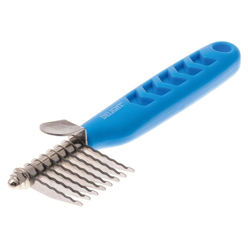 Колтунорез DeLIGHT боковой мини 8 лезвий прямой