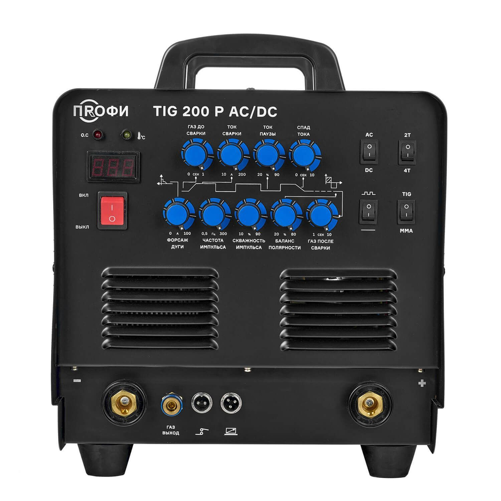 Сварочный аппарат профи TIG 200 P AC/DC