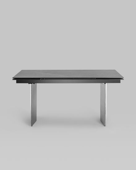 Стол обеденный Stone раскладной 180-260*90 керамика темная