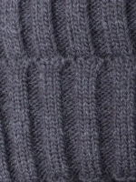 Шапка зимняя для девочки с помпоном и снуд