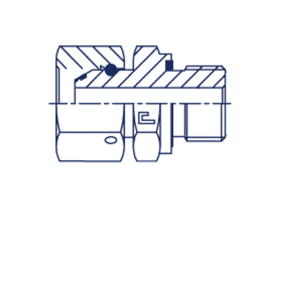 Штуцер FNE BSP 1" BSP 1"