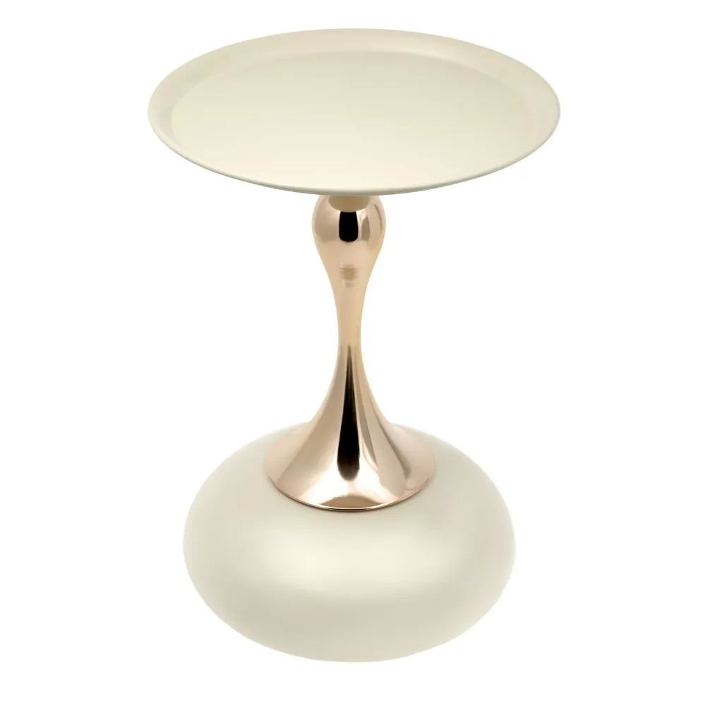 Кофейный столик Bradex Home Angel 40x55см, белый, металл