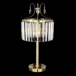 Citilux Инга CL335833 Настольная лампа хрустальная Бронза