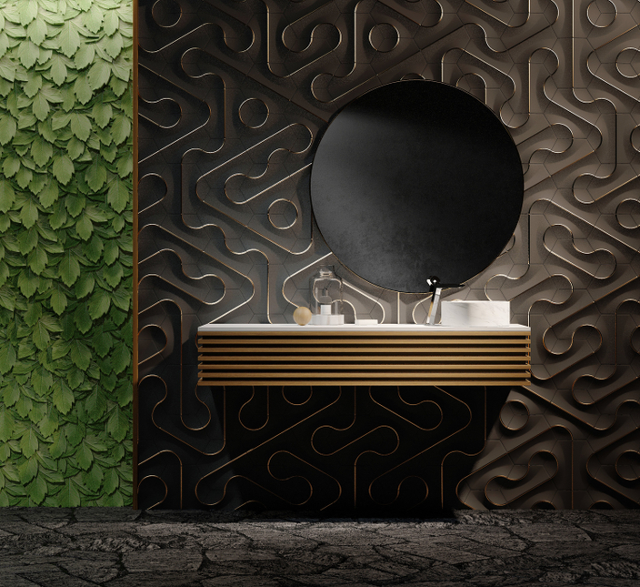 Стеновые 3D панели